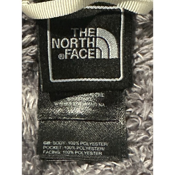 The North Face Windwall 2 Womens L Gray Hooded Fleece Jacket Hoodie - Picture 11 of 14